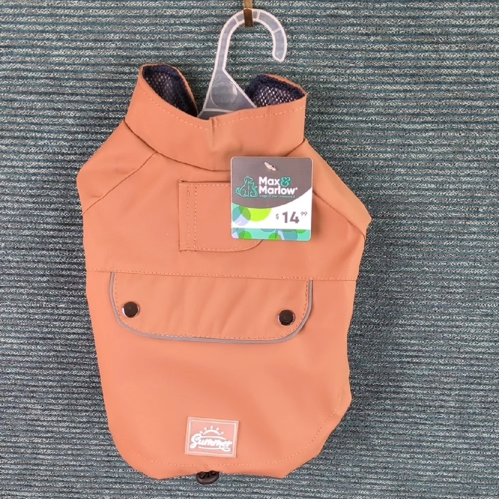 Doggie Raincoat! Max & Marlow Size M